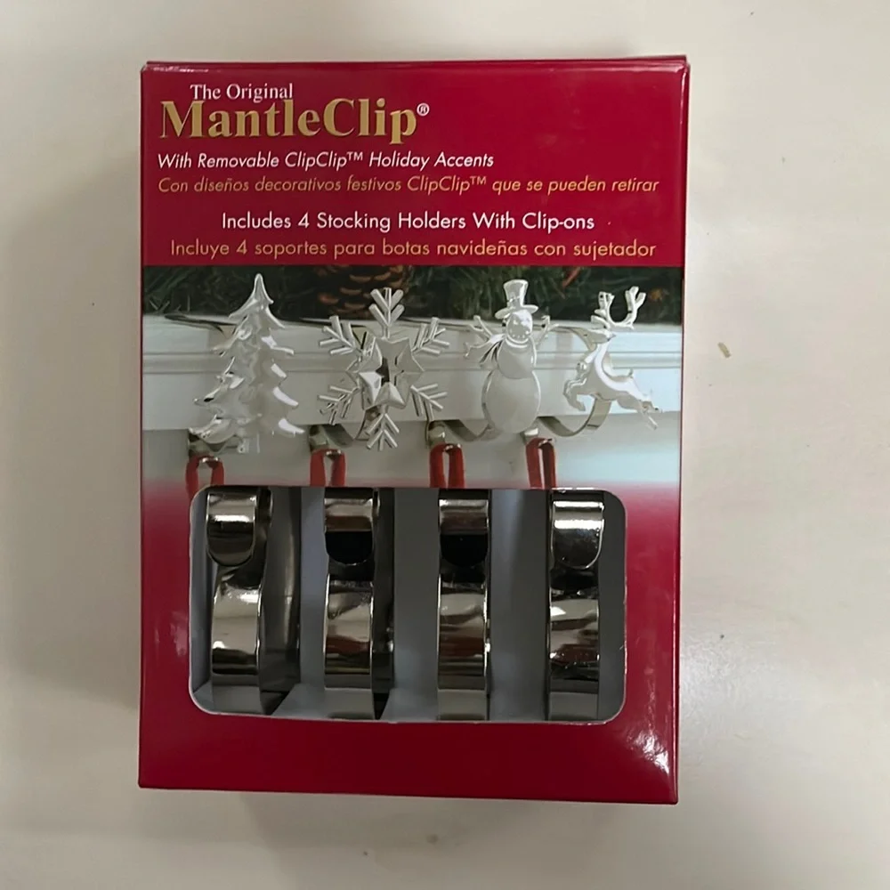 Mantel Clip / Stocking Holder